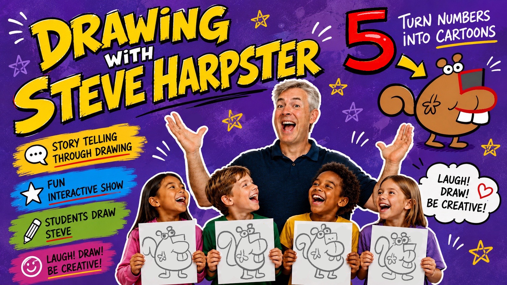 Steve Harpster School Assemblies